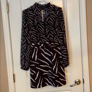 Bebe Animal Print Dress